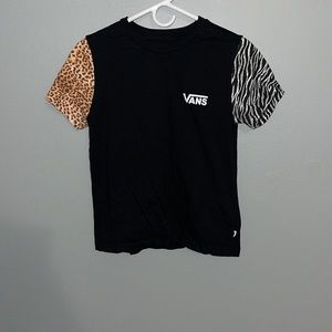 Vans Animal Print Sleeve Shirt